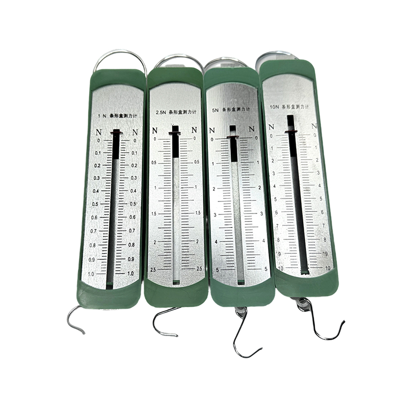 학교 물리학 실험실 장비 과학 실험 및 교육 키트 스트립 박스 동력계 1N/2.5N/5N/10N 스프링 동력계